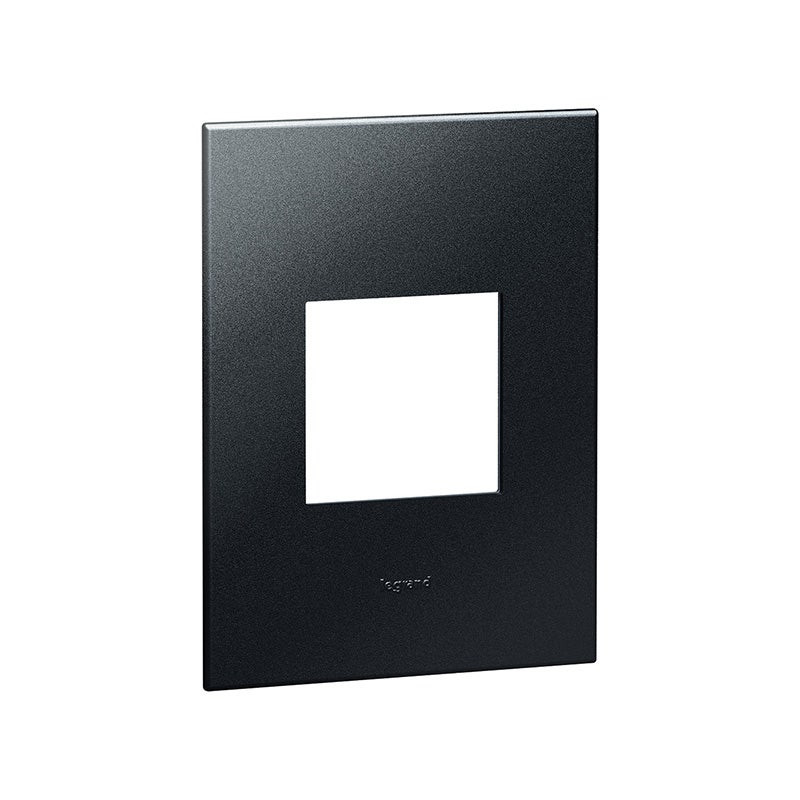 LEGRAND - Plate Arteor, US, 2 Modules, Square, 2''x4'', Graphite