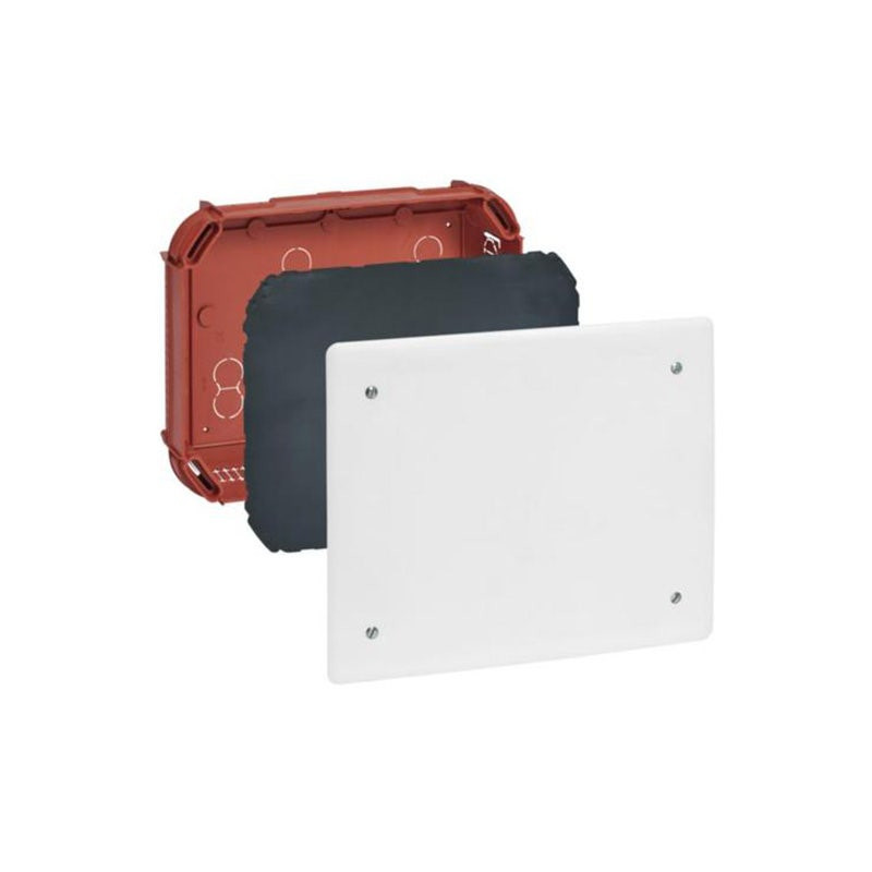 LEGRAND - Junction Box Batibox, with Cover and Screws, 230x180x50mm, Cover 255x210mm, Masonry