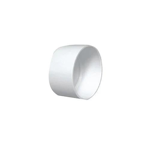 6 inch white UPVC cap - Nypro