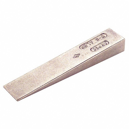 Flange Wedge, Nonsparking, 6 x 1 In
