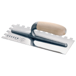 Sveden Plastering Trowels (Feature: Wooden Handle - Shape: 12x12 Notched)