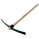 Sveden Pickaxes with Wooden Handle (Size: 1.5 Kg)