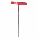 Hex Key, Tip Size 3/16 inch, Long Arm Length 6 inch, Short Arm Length 3 inch, Black Oxide