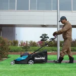 Cordless Grass Mower, 36V, Blade 2 Tooth, Cutting Width 17inch, 18kg - Image 4