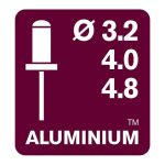 Multi Rivet Plier, Rivet Heads 3.2 , 4.0 , 4.8 mm, For Aluminium , Stainless Steel, Copper - Image 11