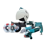 19 Piece Combo Kit: Portable Metal Cut Off, Angle Grinder, Impact Drill, Metal Shear, 15 abrasive, grinding and cutting discs