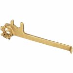 Drum Plug Wrench, 3/4 in, 2 in, Brass Alloy, Natural - Image 2