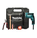 Hammer Drill, Size 13mm, 430W, 3000rpm, 33000ipm, Variable Speed, Accessory set and plastic box - Image 3