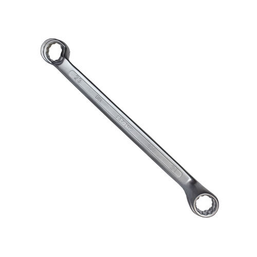 0mor39t.jpg DOUBLE RING SPANNER FULL SATIN FINISH, 21x23 mm - Image 1
