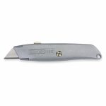 Carbon Steel Utility Knife, Gray, 6 in Overall Length, Number of Blades Included: 3 4A803