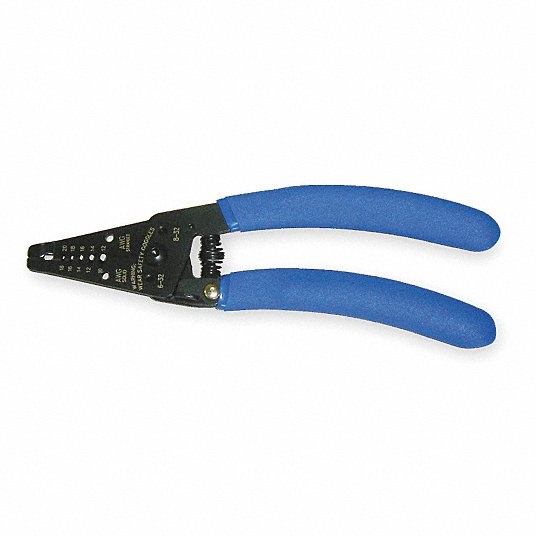 1-41.jpg 7 1/8 in Solid and Stranded Wire Stripper, 20 to 10 AWG Capacity - Image 1