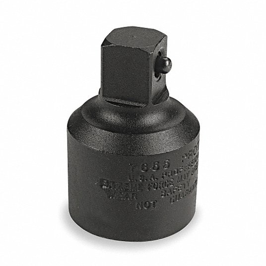 1-45.jpg Impact Socket Adapter, Square, 1/2 in 1AW13 - Image 1