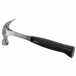 Heat-Treated Steel Curved Claw Hammer, 16.0 Head Weight (Oz.), Smooth, 1-5/32 Face Dia. (In.) 6GRH7