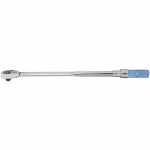 Micrometer Torque Wrench, Foot-Pound, Newton-Meter, Drive Size 3/4 in