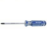 Screwdriver, Tip Size #1, Phillips, 10 inch Overall Length
