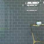 بلاط مترو 10×20×0.8 سم - رمادي فاتح