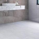 بلاط أرضيات 30×30×0.9 سم - رمادي فاتح