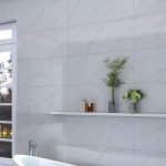 بلاط جدران 30×60×0.9 سم - أبيض رخامي