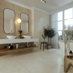 ⁦بلاط جدران 30×90×1.0 سم - بيج فاتح⁩ - الصورة ⁦3⁩