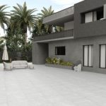 بلاط أرضيات 60×60×1.5 سم - رمادي فاتح