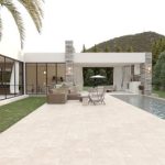 ⁦بلاط أرضيات 60×60×1.5 سم - بيج⁩ - الصورة ⁦2⁩