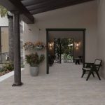 بلاط أحواش 50×50×1.4 سم - رمادي فاتح