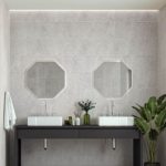 بلاط جدران 60×30×0.9 سم - رمادي فاتح