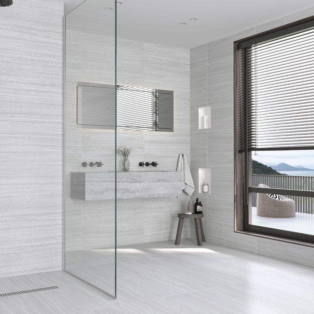 110137545921016-amb-2.jpg بلاط جدران 30×90×1.0 سم - رمادي فاتح - الصورة 1