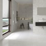 ⁦بلاط أرضيات 40×40×1.0 سم - رمادي فاتح⁩ - الصورة ⁦3⁩