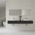 ⁦بلاط جدران 40×80×1.0سم - رمادي فاتح⁩ - الصورة ⁦2⁩