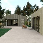 ⁦بلاط أرضيات خارجي 40×80×1.4 سم - بيج غامق⁩ - الصورة ⁦2⁩