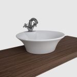 BODOR 400 Wash Basin Off White