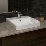 TYPE-G Over Counter Top Wash Basin 48cm - OFF WHITE - Image 2