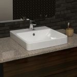 TYPE-G Over Counter Top Wash Basin 48cm - OFF WHITE