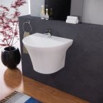 LOUVRE WB 1H WALL HUNG WHITE-PC ORYX