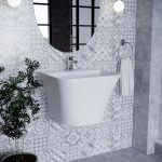 MIRAGE WB 1H WH ORYX MATT WHITE-PC