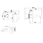 Concealed WB mixer - Saudi Ceramics - Image 2