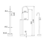 Freestanding WB Mixer - KAIPING ALFRED VICTORIA - Image 3