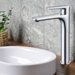 ⁦خلاط مغسلة مونو 24 سم ريو - كروم⁩ - الصورة ⁦3⁩