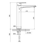 Wash Basin mixer - FLORENCE - Image 3