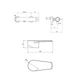 Shower mixer - FLORENCE