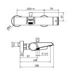 Bath mixer - FLORENCE - Image 3
