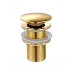 Wash Basin Waste 1-1/4" GOLD - Saudi Ceramics - Image 2