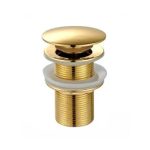 Wash Basin Waste 1-1/4" GOLD - Saudi Ceramics