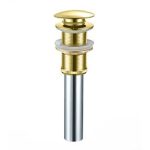 ⁦مصفاة مغسلة 1 1/4" ذهبي - الخزف السعودي⁩ - الصورة ⁦2⁩