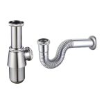 Bottle Trap 1 1/4" CHROME - Saudi Ceramics - Image 3