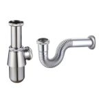 Bottle Trap 1 1/4" CHROME - Saudi Ceramics