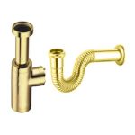 Bottle Trap 1 1/4" (ROUND) GOLD - Saudi Ceramics - Image 2