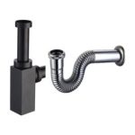 Bottle Trap 1 1/4" MATT BLACK - Saudi Ceramics - Image 3