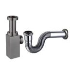 Bottle Trap 1 1/4" (Square) Gray - saudi ceramics - Image 3